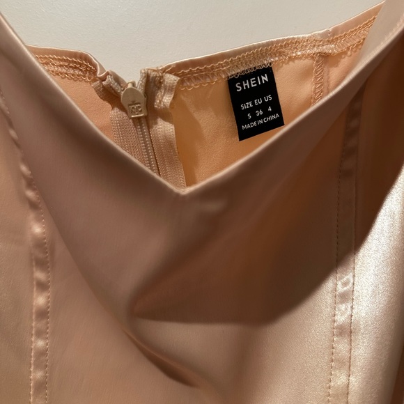 Satin Mini Dress - Picture 3 of 3